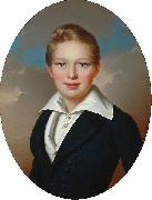 unknow artist, Portrait of Archduke Alexander of Austria son of Archduke Joseph, Palatine of Hungary